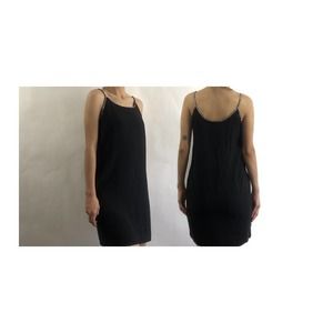 Adrienne Vittadini Sheeth Rhinestoned Slip Dress